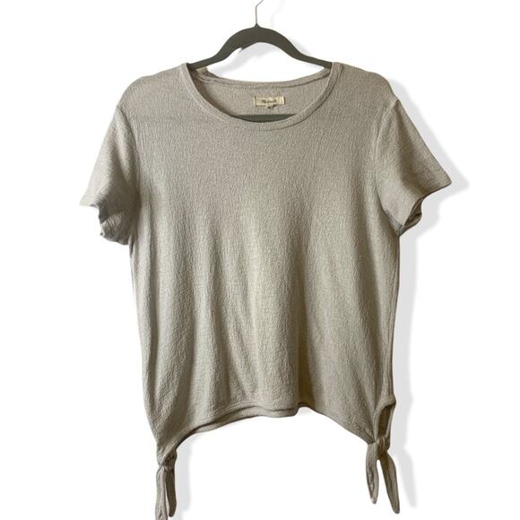 Madewell Texture & Thread Modern Side-Tie Top Small H8951 - Picture 3 of 10